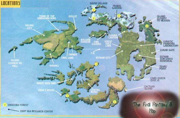 Final fantasy 3 world map