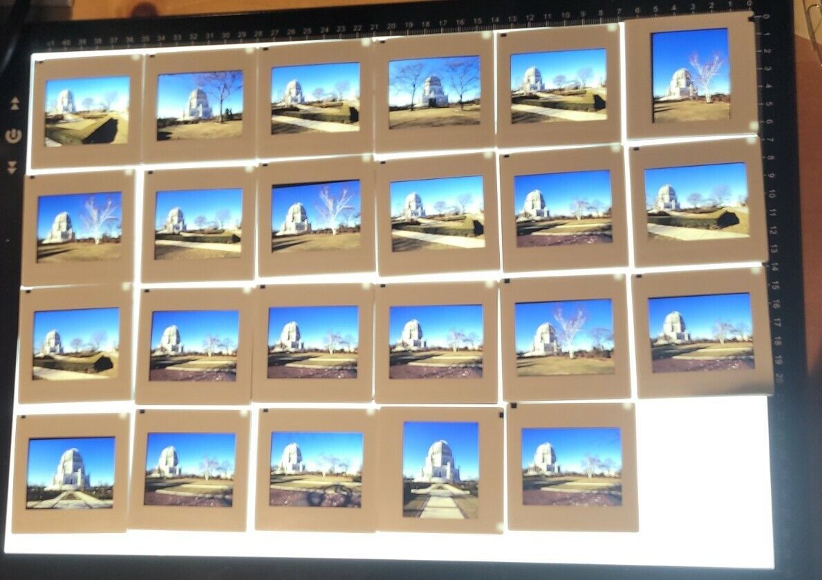 Bahari Temple Wilmette Chicago Ektachrome 100x Medium Format '96 Slides Lot x 23