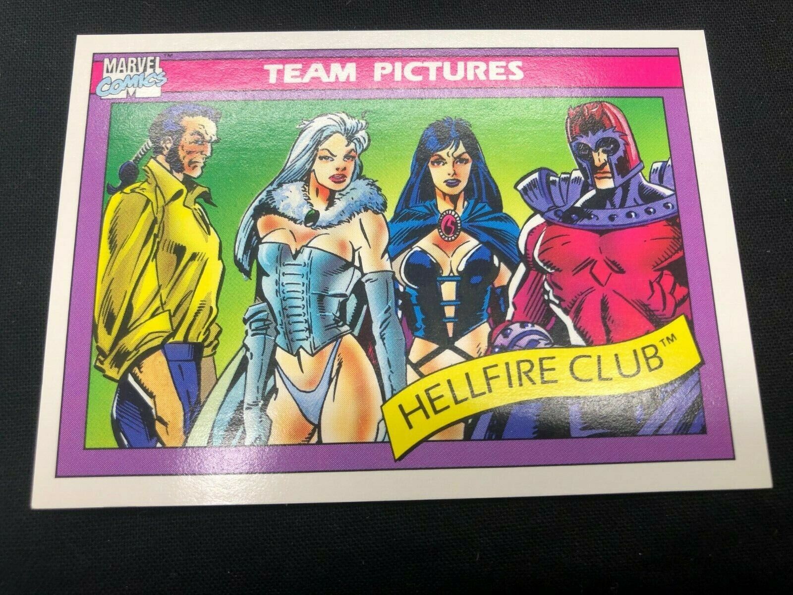 1990 Impel Marvel Comics Team Pictures Series 1 Trading Card: Hellfire Club #147