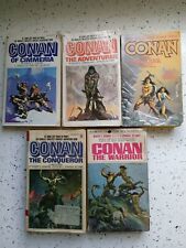 Conan The Barbarian  Paperback Book Lot (5) picture