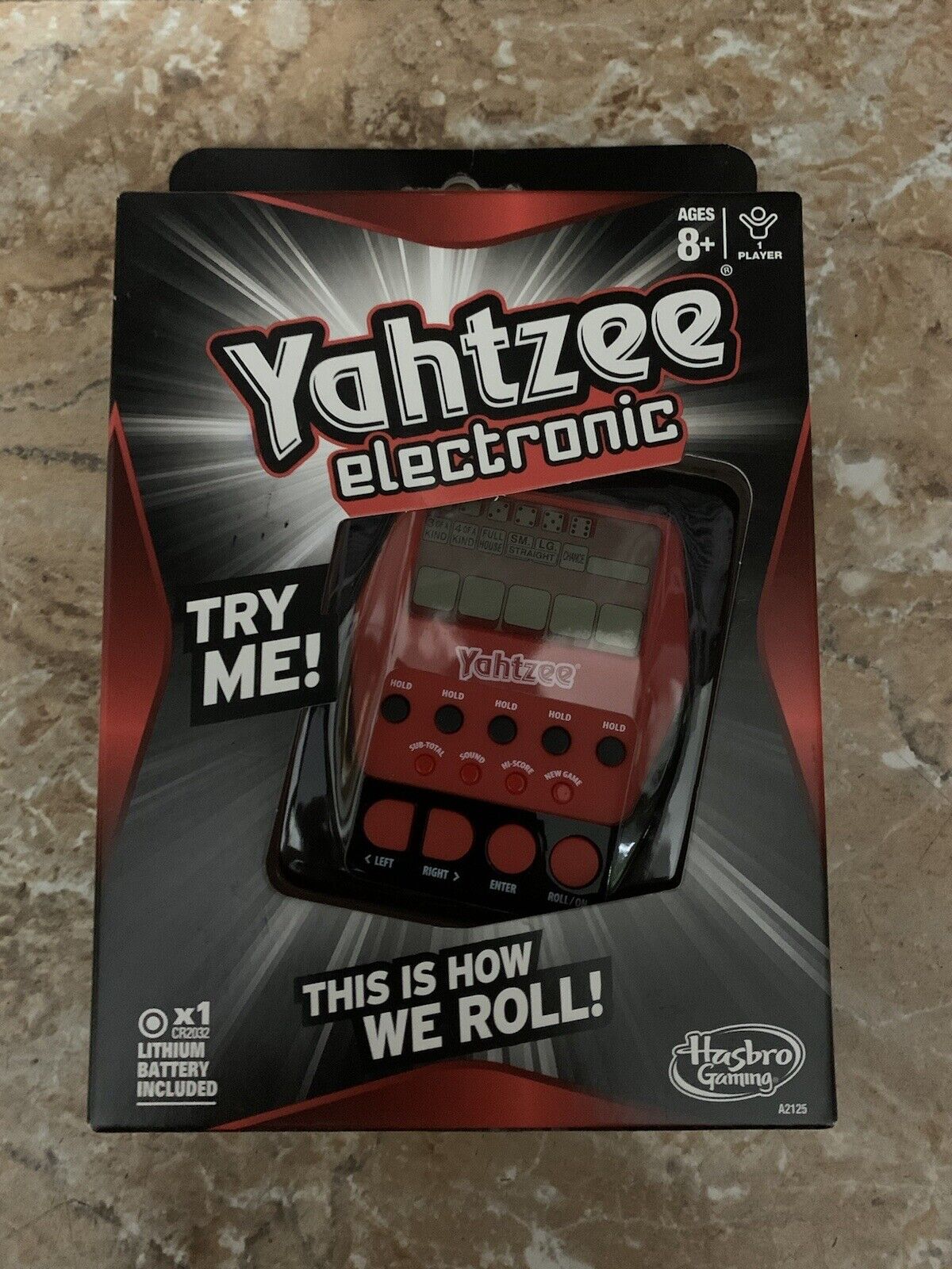 A2125 for sale online Hasbro Yahtzee Handheld Digital Game 