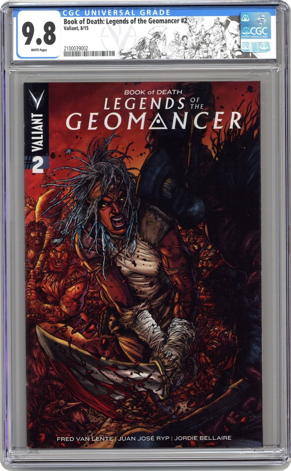 Book of Death Legends of the Geomancer #2 CGC 9.8 2015 2100039002