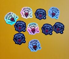Hellfire Club Holographic  mini sticker set (10 piece) , Stranger things picture