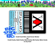Credit Card SMART Sticker Skin Cover Hunter X Hunter ATM Card Skin Decal picture