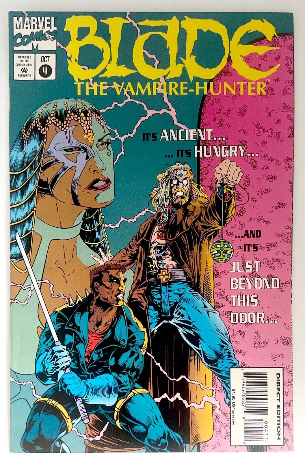 Blade: the Vampire-Hunter #4 (Marvel Comics October 1994)