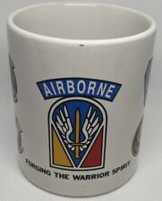 Vintage Airborne Forging The Warrior Spirit Coffee Cup Mug picture