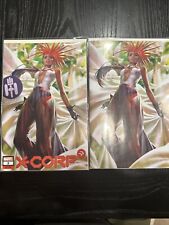 X-Corp #2 Derrick Chew Trade Dress and Virgin Variant SET- Hellfire Gala 2021 NM picture