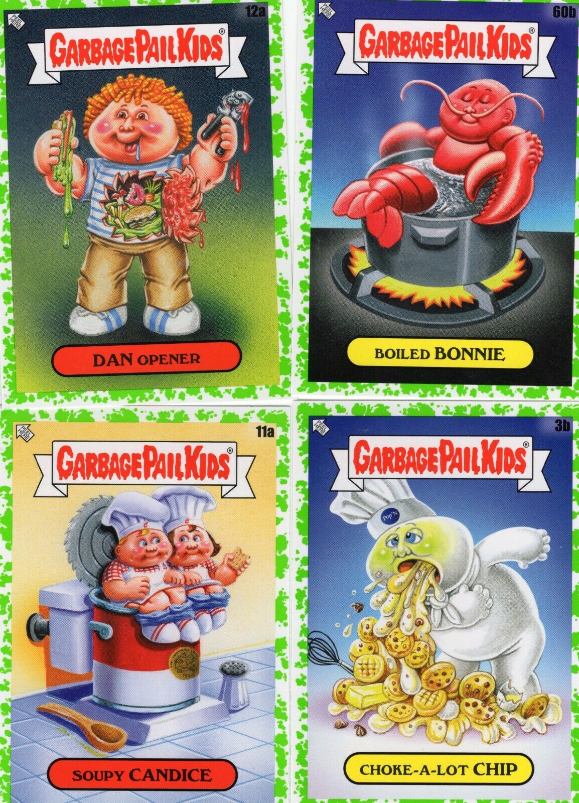 2021 Garbage Pail Kids Food Fight You Are What You Eat Pick Your Card 