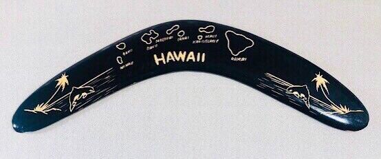 Souvenir of Hawaii -Handmade,Handcrafted Collector’s Boomerang