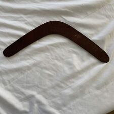 Vintage Hawes Boomerang, Hand Carved Wood, 17 Inches picture