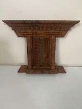 Handcarved Wooden Tibetan Temple Gate Wall Hanging picture