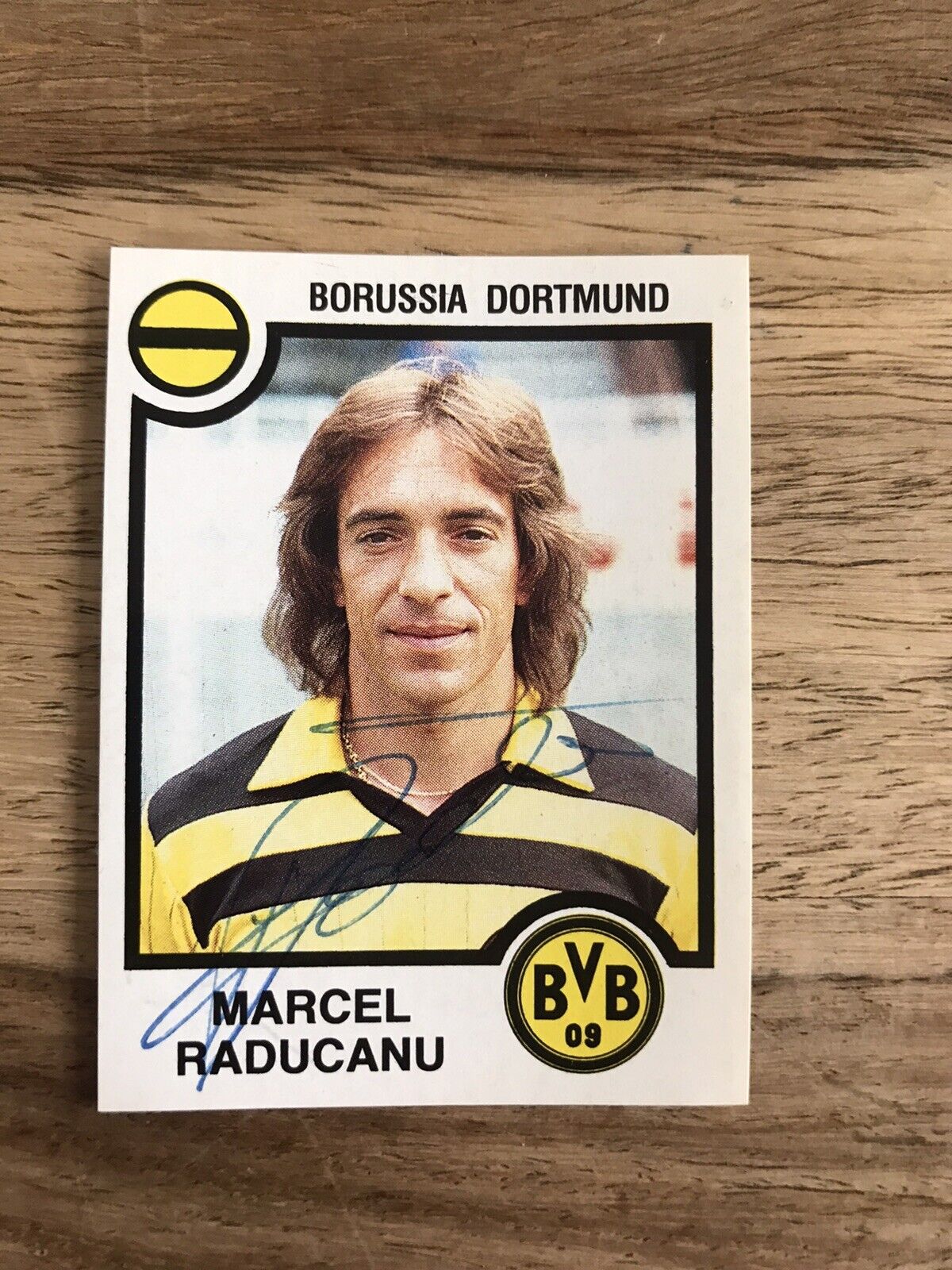 Marcel Raducanu Autogrammkarte Borussia Dortmund 1982-83 Original A 206926 