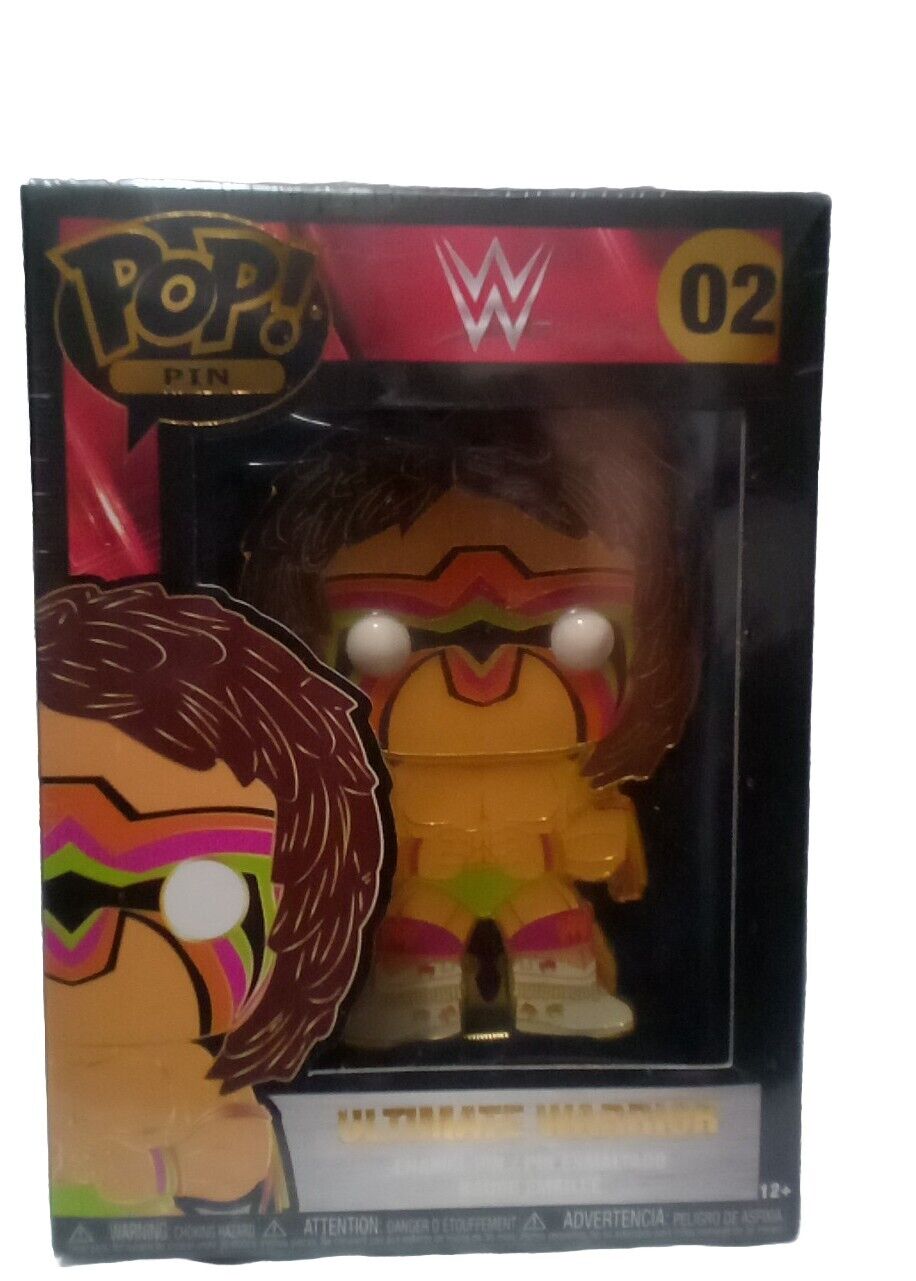 Funko Pop Pin: WWE - The Ultimate Warrior - Box #02