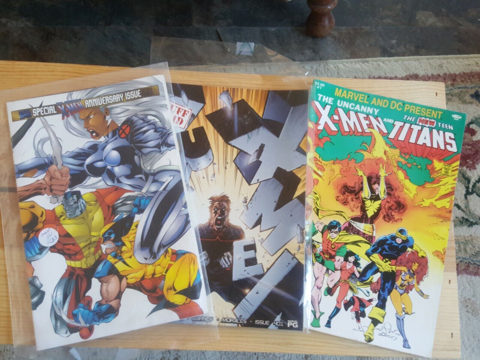 3 X-MEN MARVEL Comic Books UNCANNY 