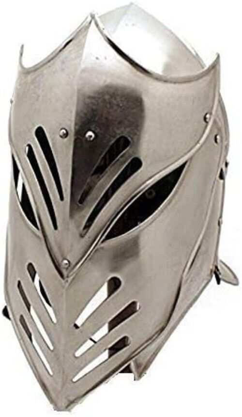 Medieval Warrior Roman Crusader Armageddon 20G Full Face Helmet
