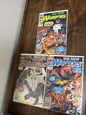 MARVEL THE NEW WARRIORS LOT OF 3 #7 #8 #9 1990 ALL NEAR MINT X1 picture