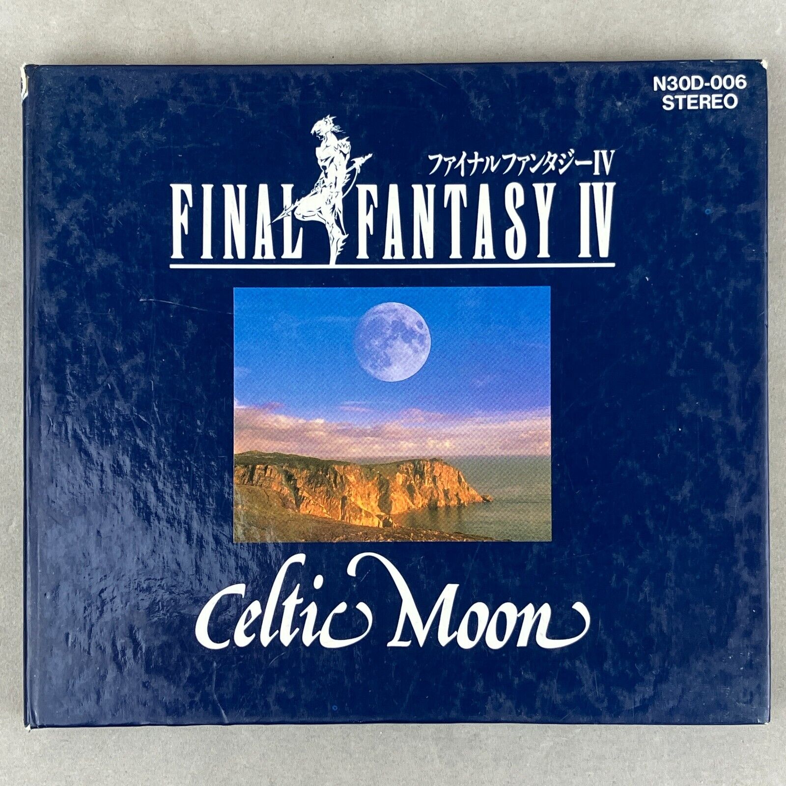 Square Enix Final Fantasy IV Celtic Moon Hardcover Original Soundtrack OST CD