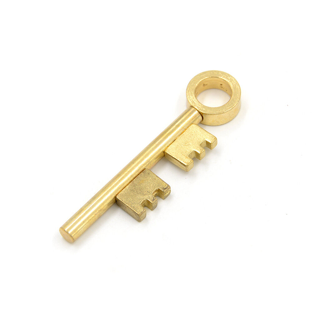 Golden Moving Skeleton Key Close Up Zaubertrick Ghost Haunted Visual Prop PDH 