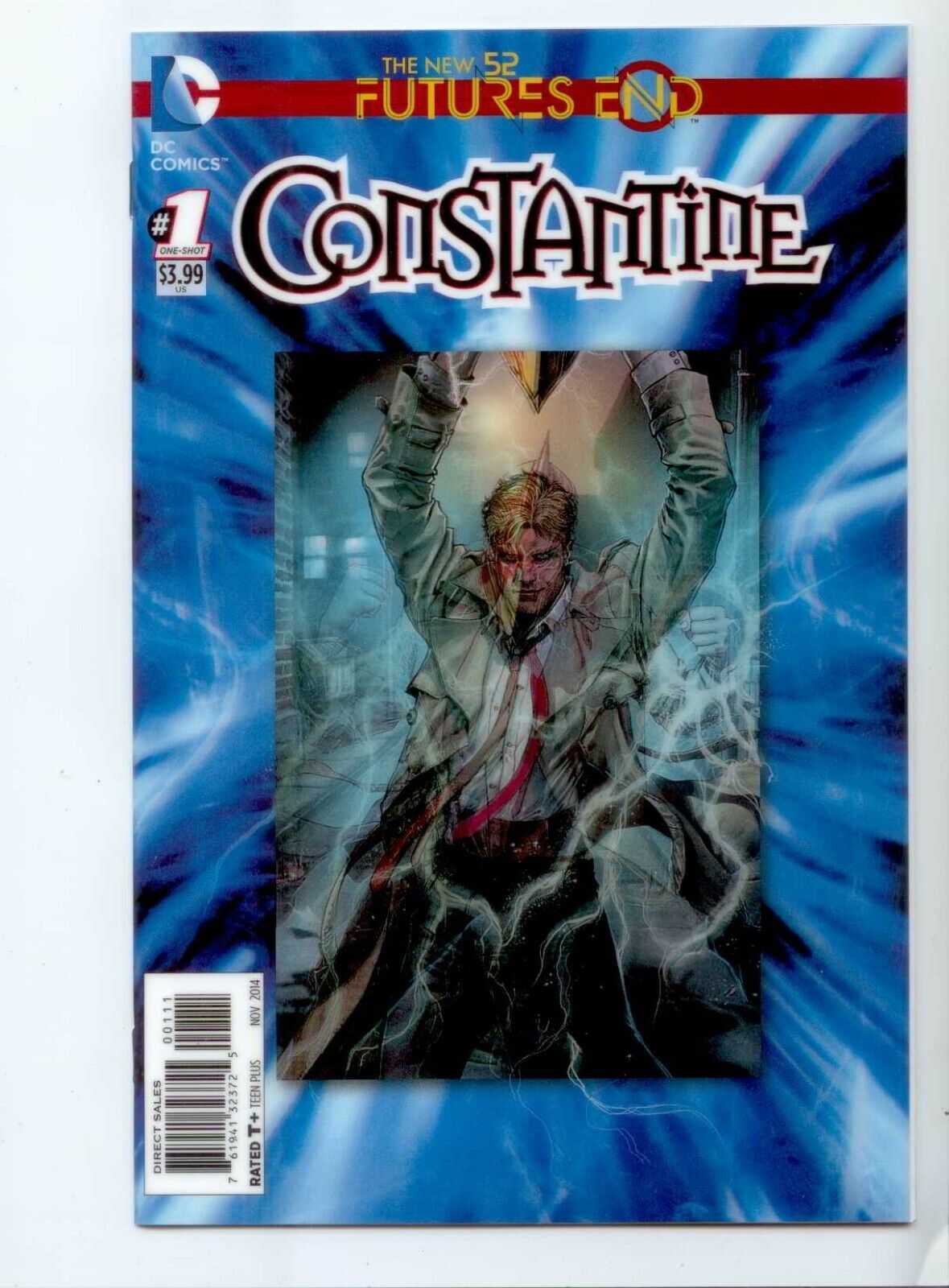 The New 52 Futures End Constantine #1 3-D Cover