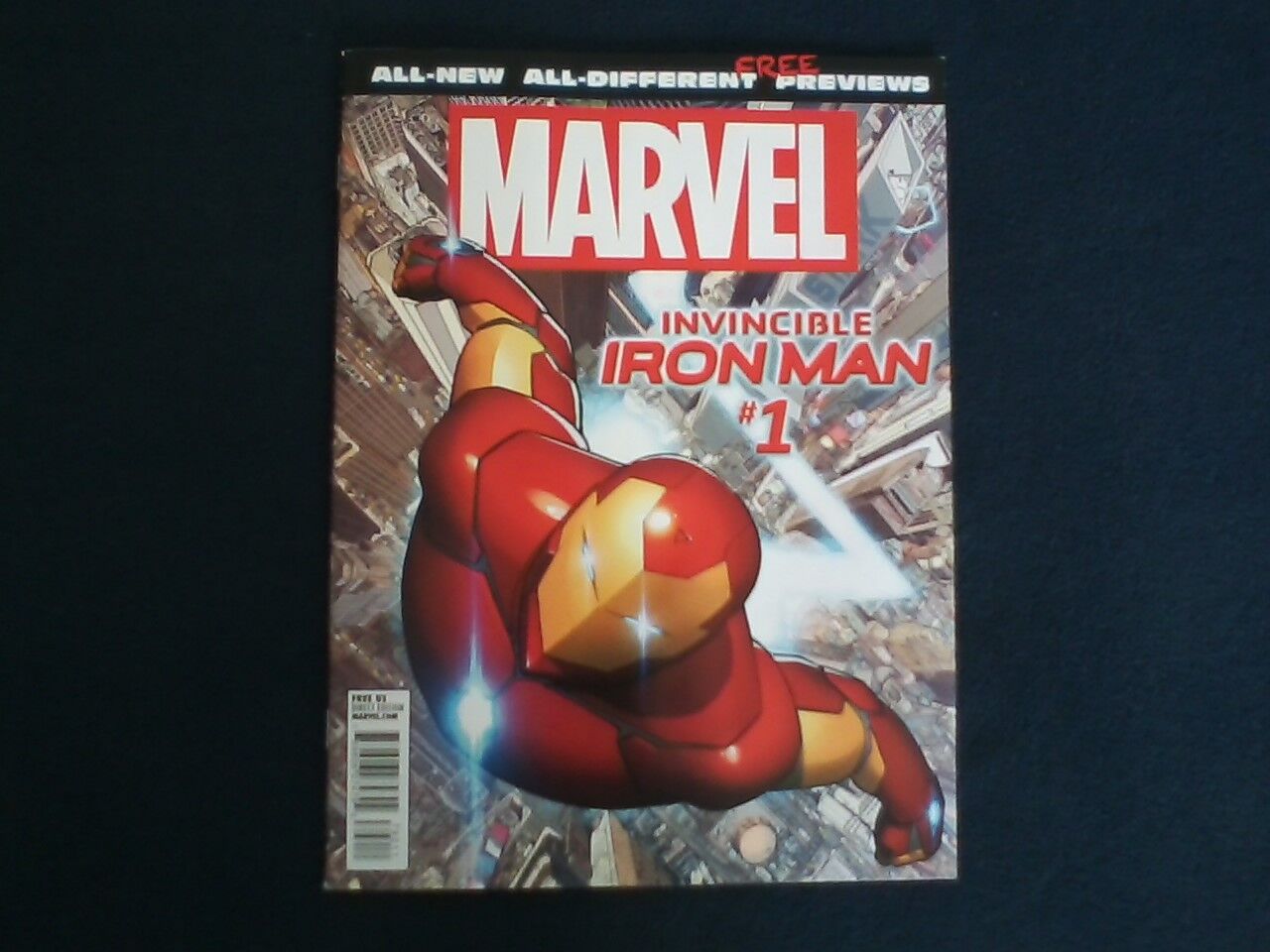 Preview from Marvel Comics: (the) Invincible Iron Man #1 in awesome condition