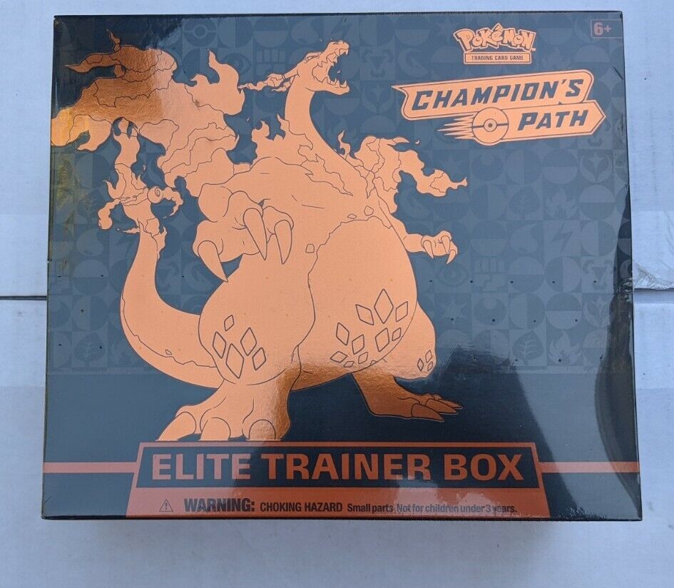 FACTORY SEALED IN HAND Details about   POKEMON TCG CHAMPIONS PATH ELITE TRAINER BOX ETB 