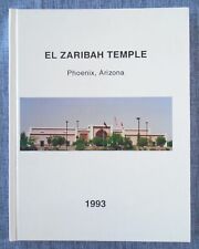 1993 El Zaribah Temple Mason Shriners Yearbook Phoenix Arizona Freemason Vintage picture
