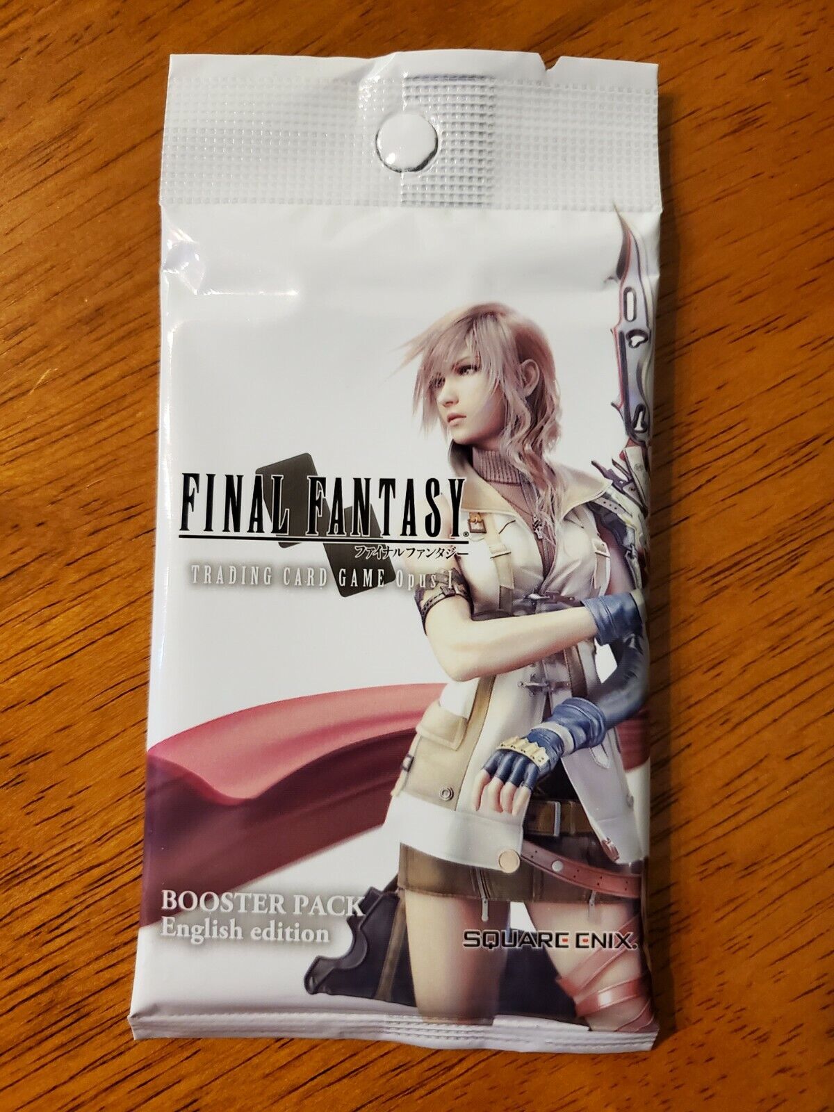 One FINAL FANTASY TRADING CARD GAME TCG Opus 1 Booster Pack Wave 2 Out of Print