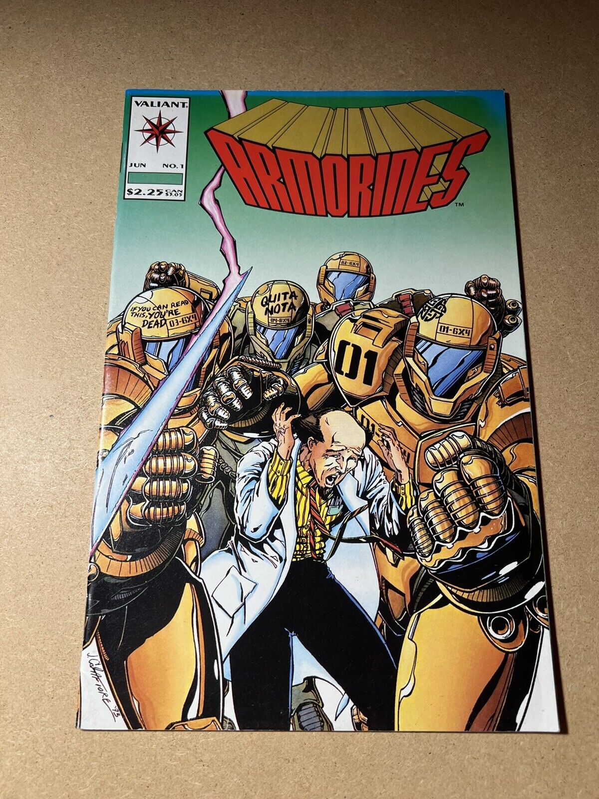Armorines #1 Valiant Comics 1994