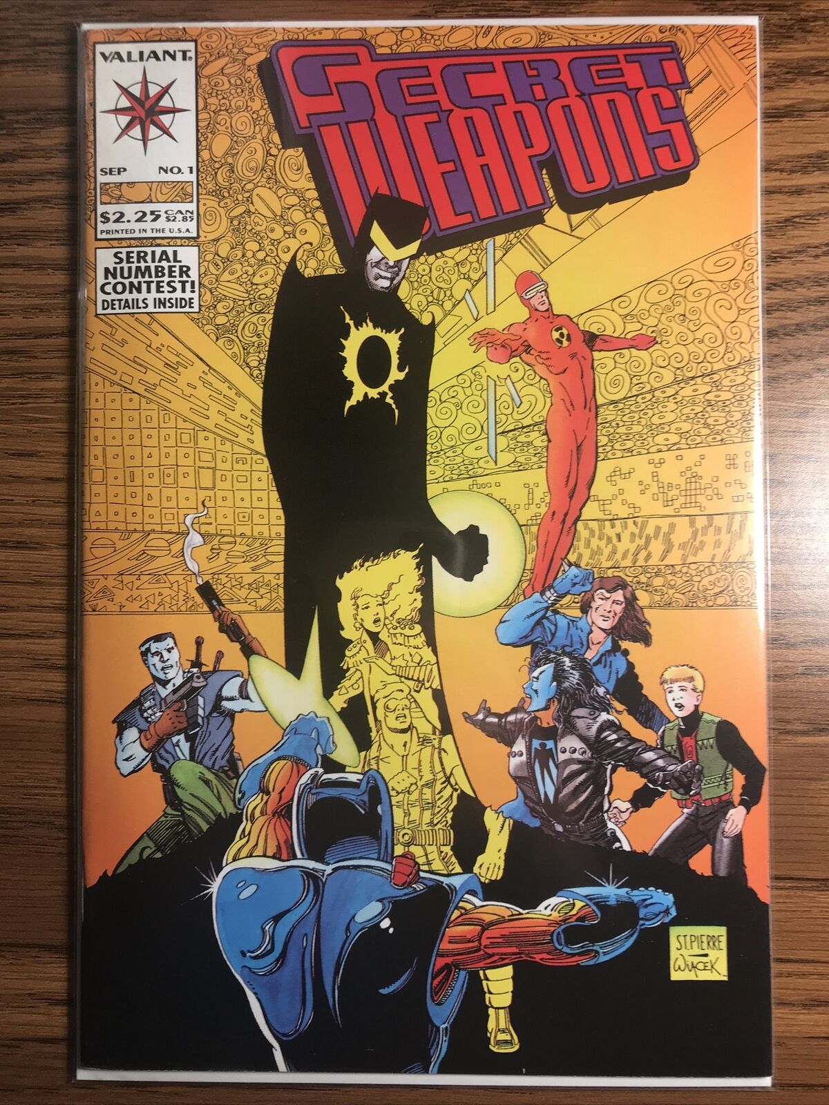 SECRET WEAPONS 1 NM Eternal Warrior, Geomancer, Shadowman, Valiant Comics 1993