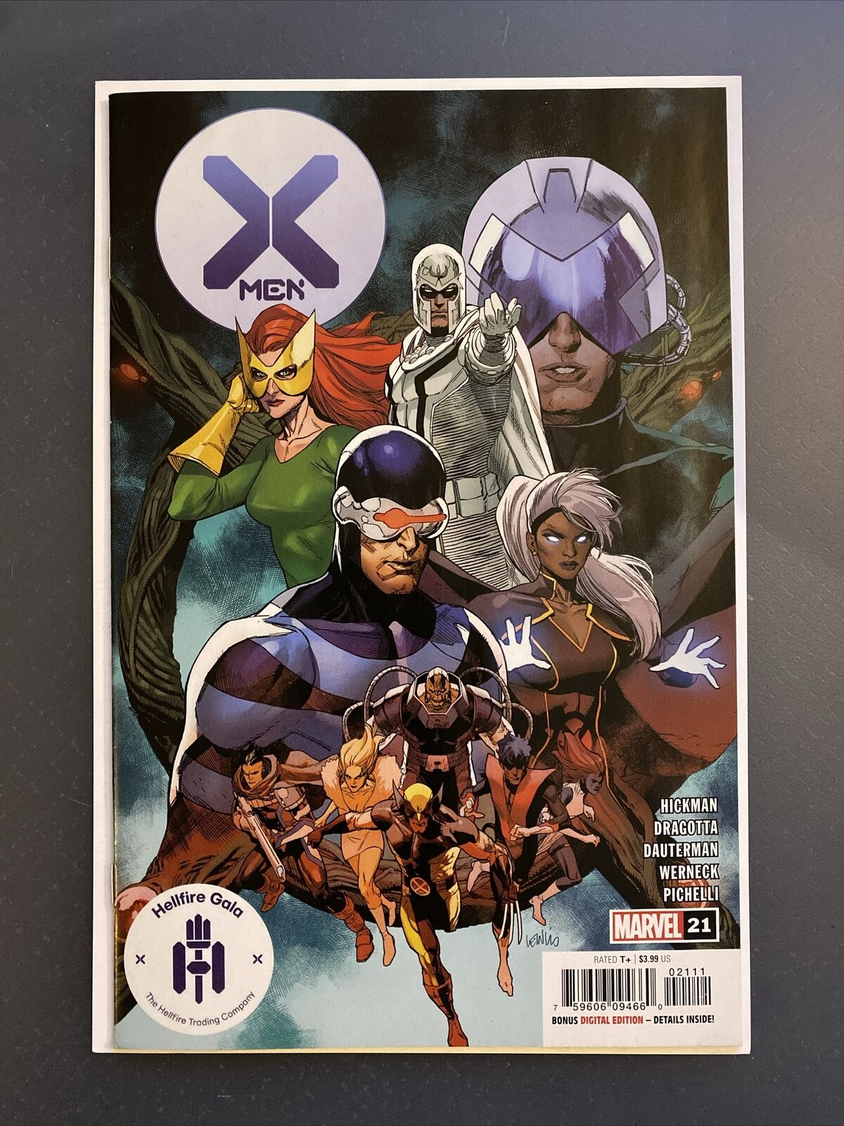 X-Men #21 Marvel 2021 (Hickman) Hellfire Gala Bagged & Boarded Comic