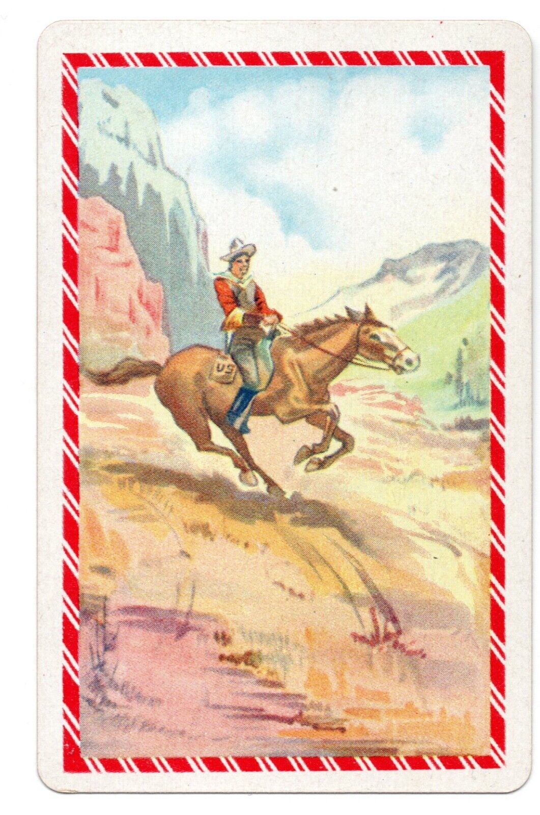 horse SWAP CARD playing card 