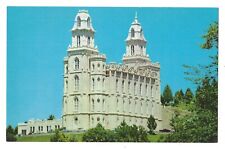 MORMON/LDS Temple, MANTI, UTAH, c1960's Unused/Unposted Postcard picture