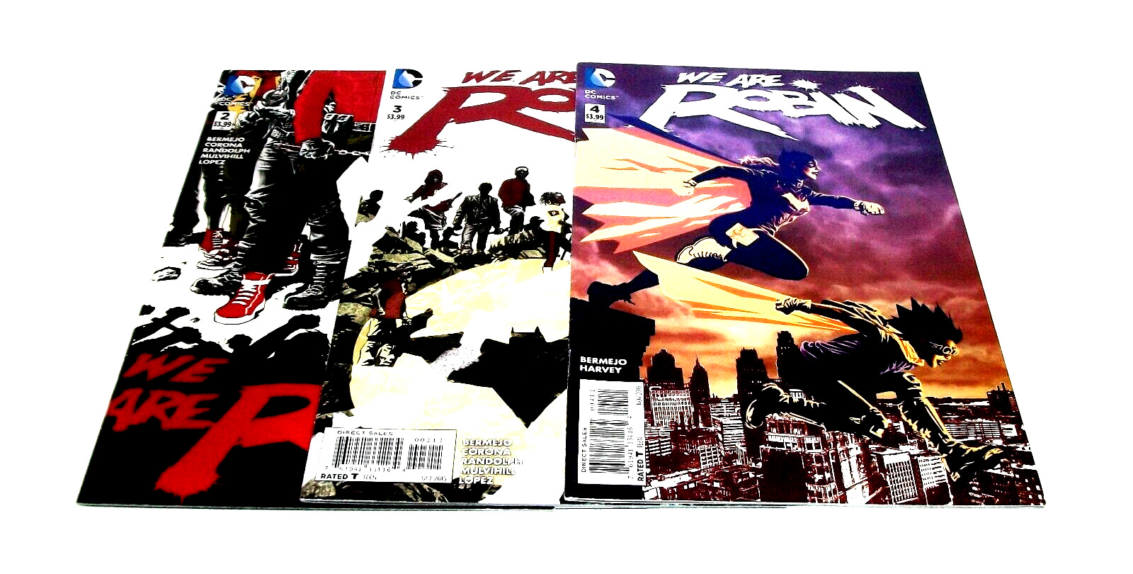 We Are Robin #2, #3,  & #4 DC 2015 Series Higher Grade (3 Issue Lot)