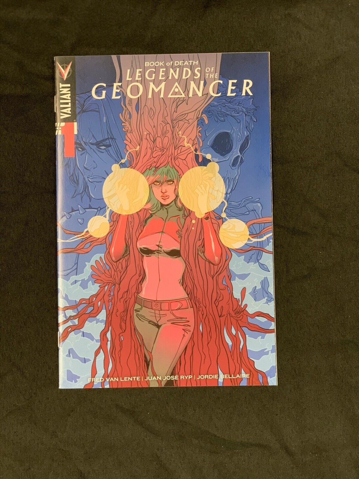 Book of Death Legends of the Geomancer #1 1:25 Variant Valiant HTF RARE