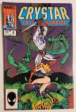 The Saga of Crystar, Crystal Warrior #8 (1984, Marvel) VF- Danzig Samhain Skull picture