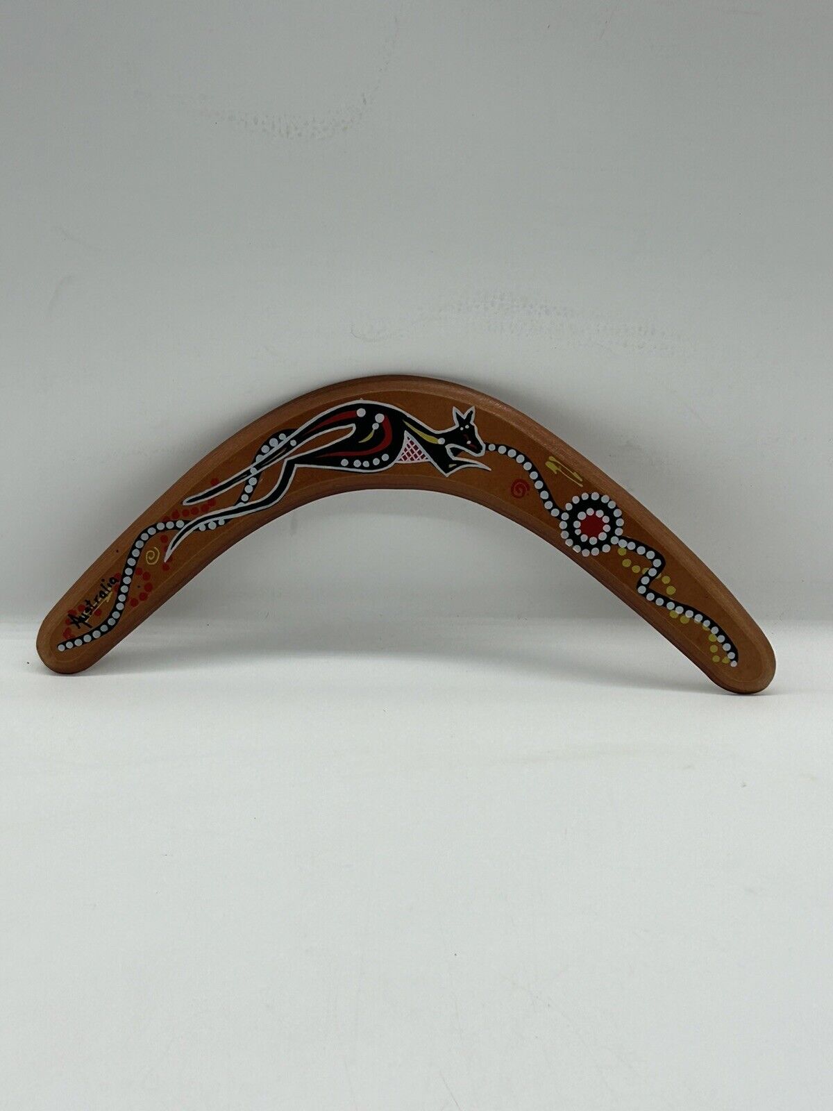 Australian Made Authentic Hand Painted Boomerang 14”