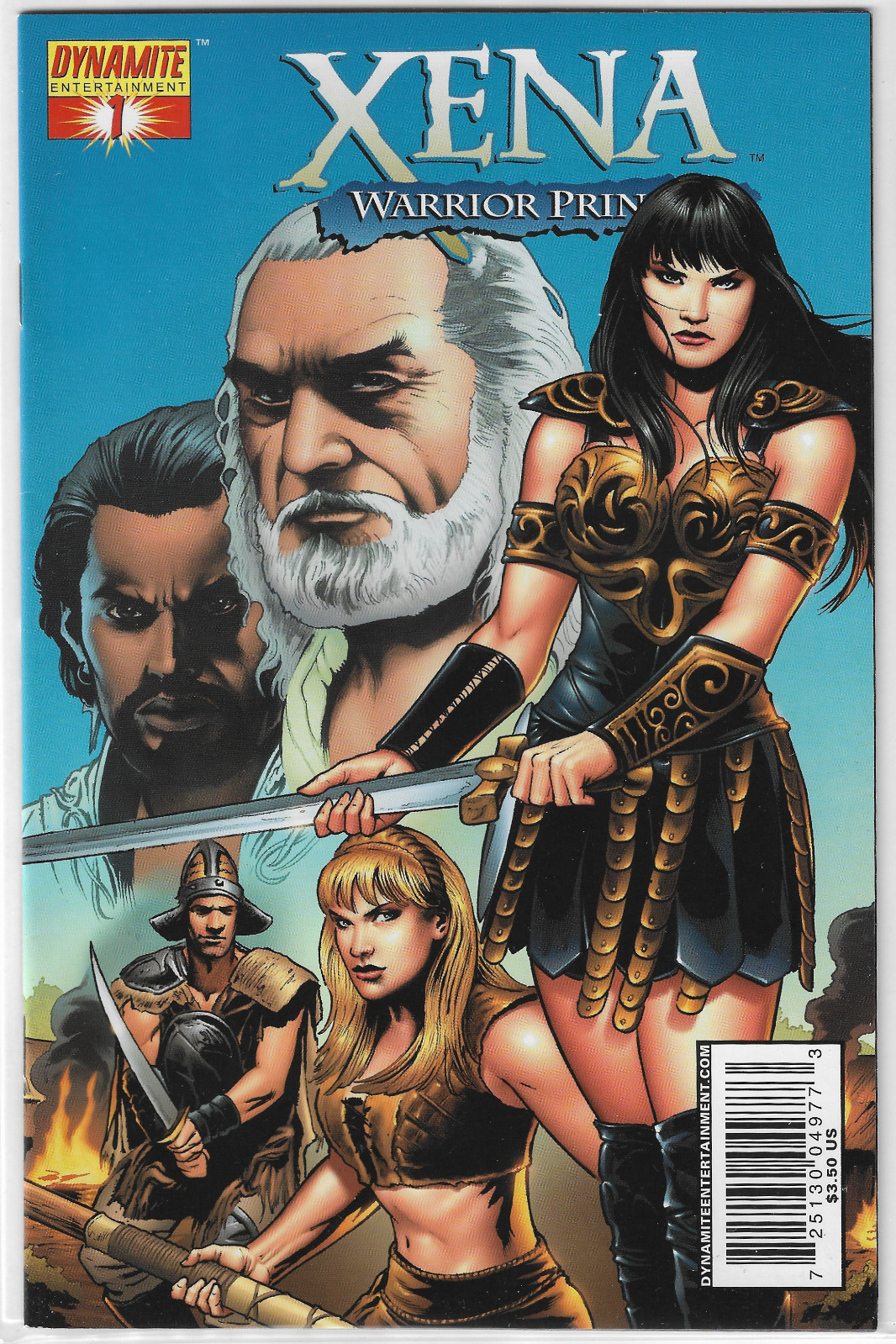 Xena: Warrior Princess (2005) #1 Fabiano Neves Cover The Contest Dynamite Comics