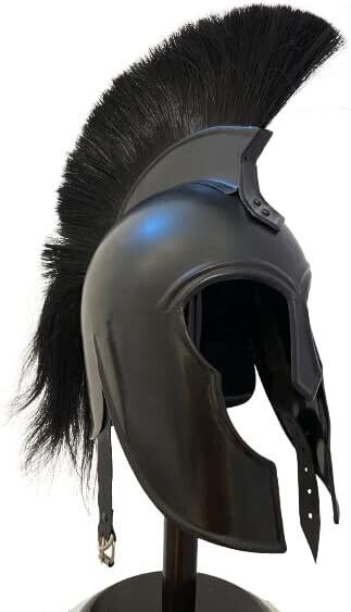 Achilles Troy Helmet Fabled Greek Warrior Helm (Steel) | Medieval Knight Armor