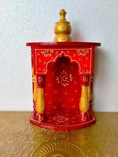 Wooden Temple Mandir Handcrafted Mandir Pooja Ghar Mandap For Worship Home Decor picture