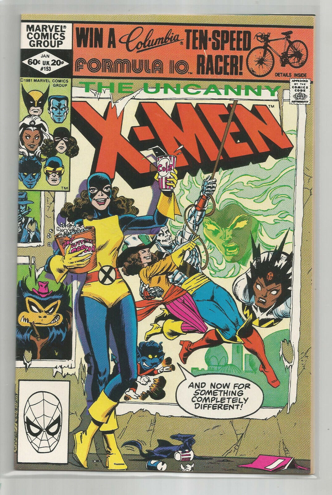 UNCANNY X-MEN # 153 * MARVEL COMICS * 1981 