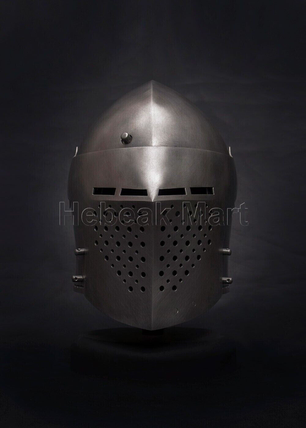 Medieval Spoleto Bascinet | King Leonidas Helmet | Medieval Warrior Costume