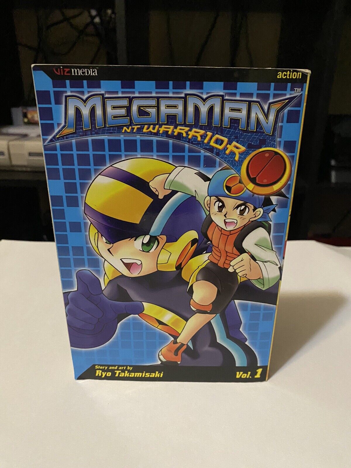 MANGA:  Megaman: NT Warrior Vol. 1 by Ryo Takamisaki (2004, Paperback)