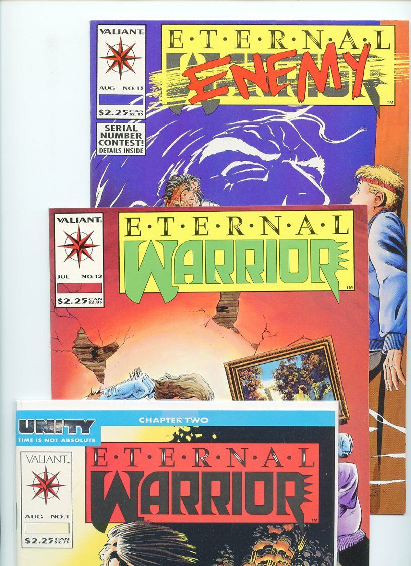 Eternal Warrior #1, #12, #13, #14, #15, and #22 Valiant Lot of 6 Comics /*