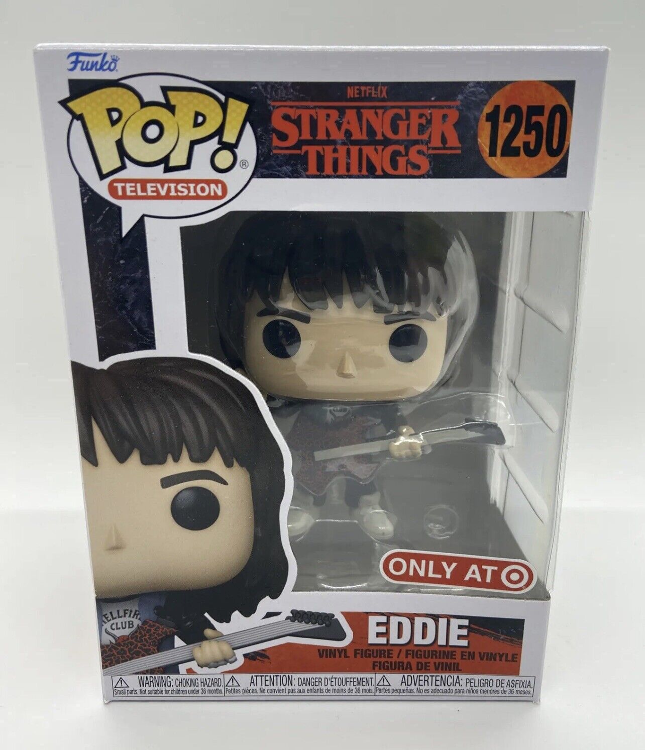 Stranger Things Season 4 Eddie Munson 1250 Target Exclusive **Ready To Ship**