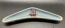 Studio Anna Boomerang Shape Dish Footed Blue with Middle Design from Australia picture