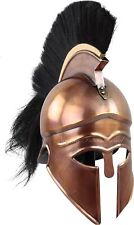 Medieval Warrior Greek Corinthian Wearable Armor Helmet with Plumes & Hairs picture