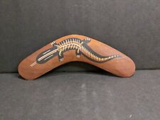 Authentic Aboriginal Hand Painted Boomerang from Australia 8'' picture