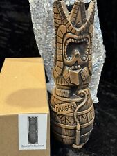 Lost Temple Traders Haunted Spirits DYNAMITE BROWN Tiki Mug New Old Stock Unused picture