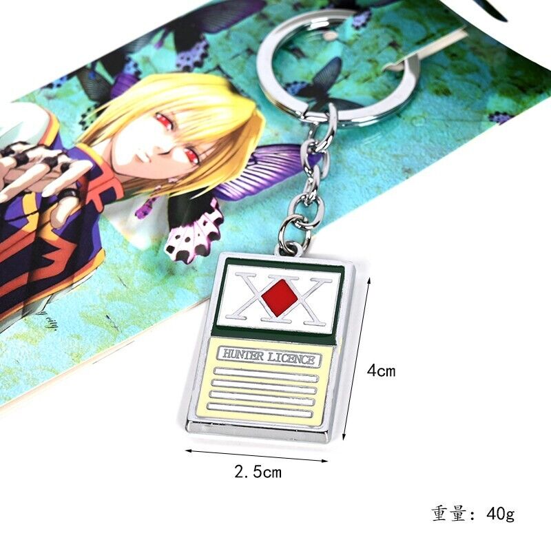 HUNTER×HUNTER Hunter license card Anime Acrylic Keychain US SELLER