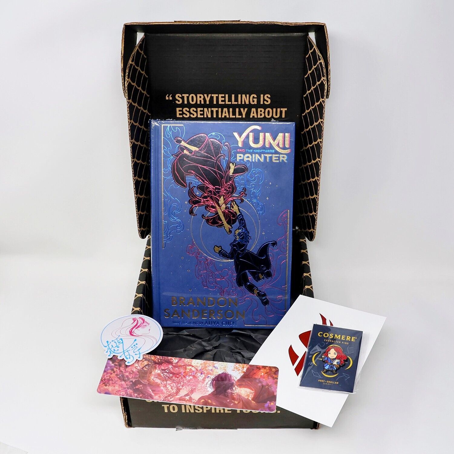 YUMI AND THE NIGHTMARE PAINTER Secret Project Book #3 Kickstarter Swag Box